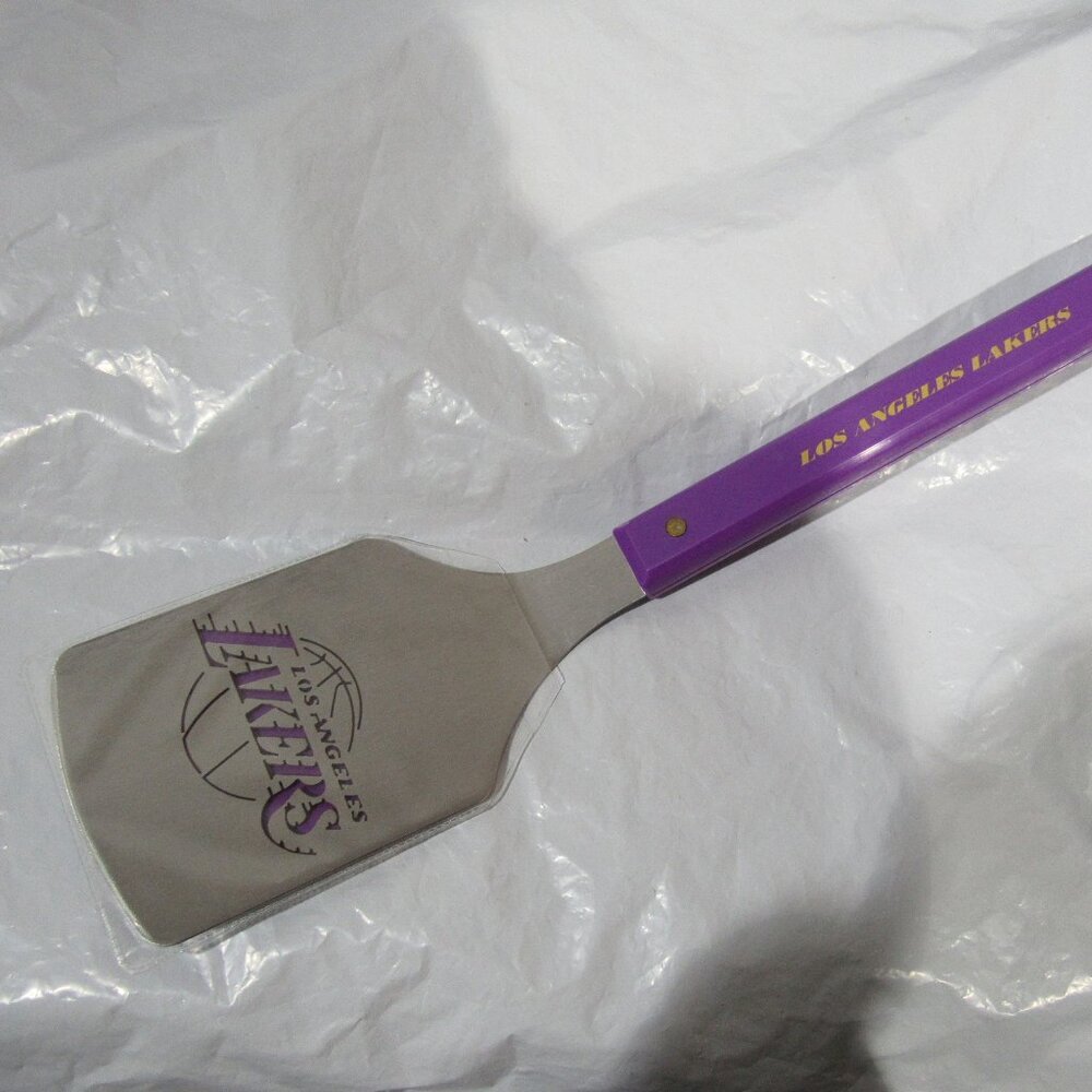 NBA LA Lakers Purple Handle Sportula Grilling Spatula by YouTheFan